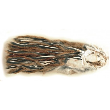 Micro Zonker Pine squirrel whole skin Veniard (zonker z wiewiórki)